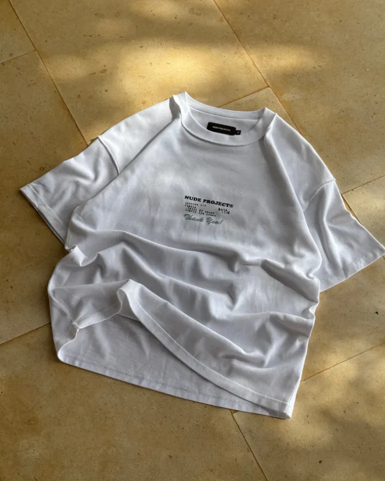 Camiseta Fuck Normal Blanca