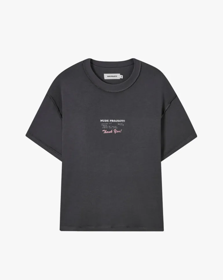 Camiseta Fuck Normal Gris Oscuro