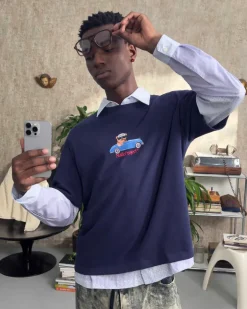 Camiseta Hot Azul Marino