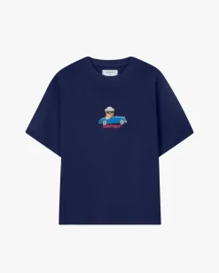 Camiseta Hot Azul Marino