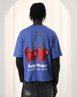 Camiseta Juicy Cherry Azul