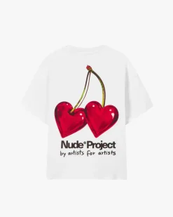 Camiseta Juicy Cherry Blanca