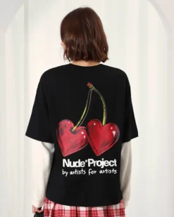 Camiseta Juicy Cherry Negra