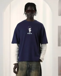 Camiseta Lil'Rebel Azul Marino
