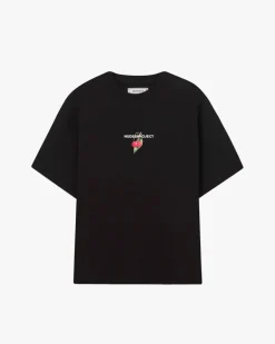 Camiseta Locally Hated Cherry Negra