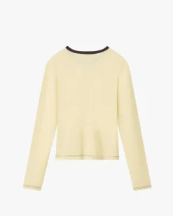 Camiseta Manga Larga Poetic Amarilla