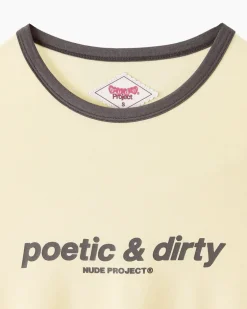 Camiseta Manga Larga Poetic Amarilla