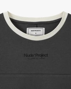 Camiseta Manga Larga Vintage Sports Gris