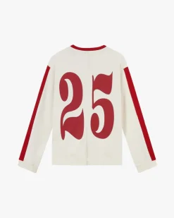 Camiseta Manga Larga Vintage Sports Blanca