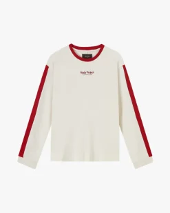 Camiseta Manga Larga Vintage Sports Blanca