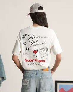 Camiseta Más Vino Blanco Crema