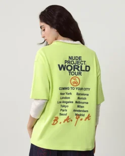 Camiseta Nude Tour Verde