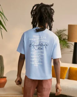 Camiseta Palmares Azul Cielo