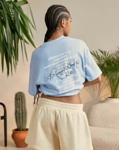 Camiseta Palmares Azul Cielo