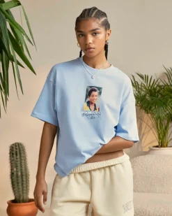 Camiseta Palmares Azul Cielo