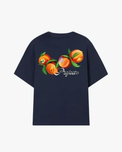 Camiseta Peach Azul Marino