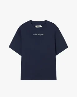 Camiseta Peach Azul Marino
