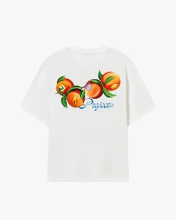 Camiseta Peach Blanca