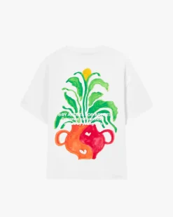 Camiseta Plant Blanca