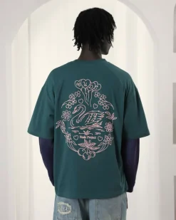 Camiseta Swan Garden Verde