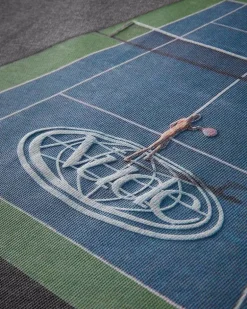 Camiseta Tennis Gris Oscuro