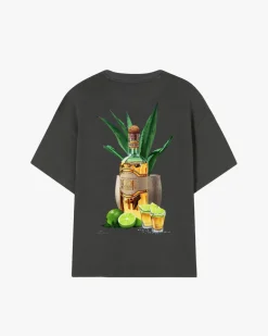 Camiseta Tequila Gris Oscuro