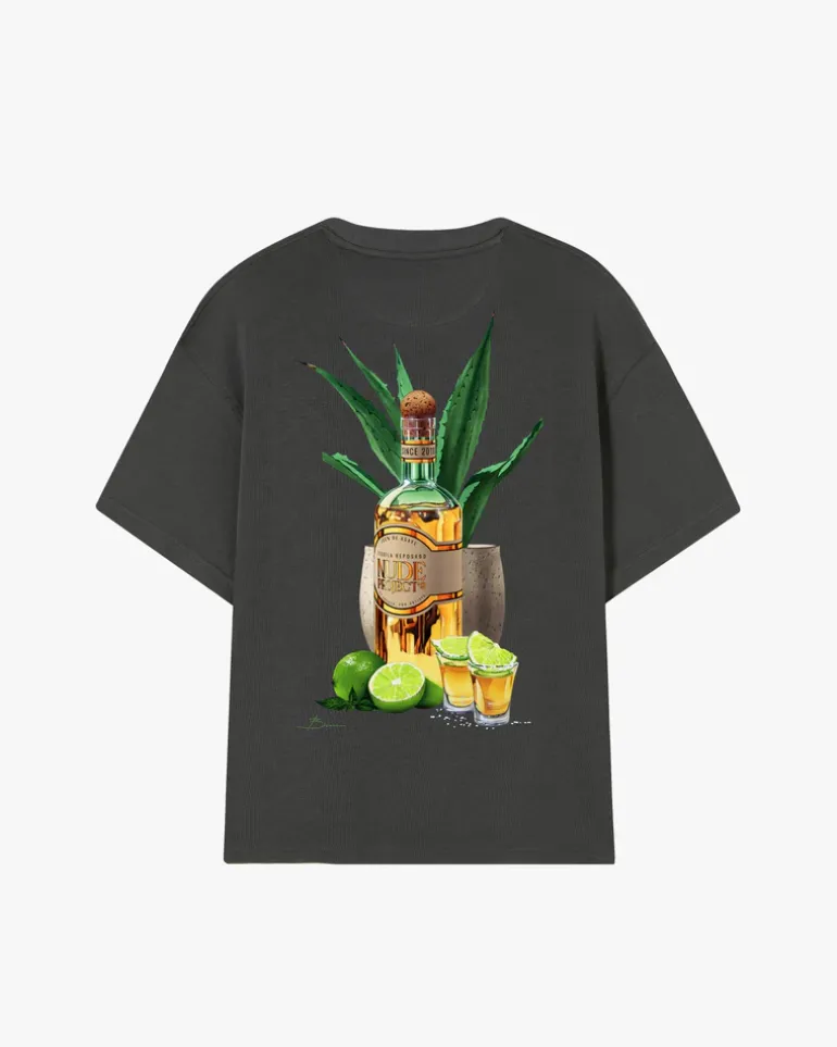 Camiseta Tequila Gris Oscuro