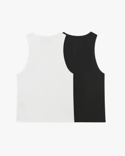 Camiseta Tirantes Ss24 Blanco/Negro
