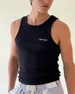 Camiseta Tirantes Ss24 Blanco/Negro