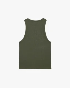 Camiseta Tirantes Ss24 Verde/Marrón