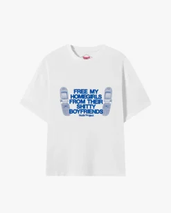 Camiseta Type Shit Blanca