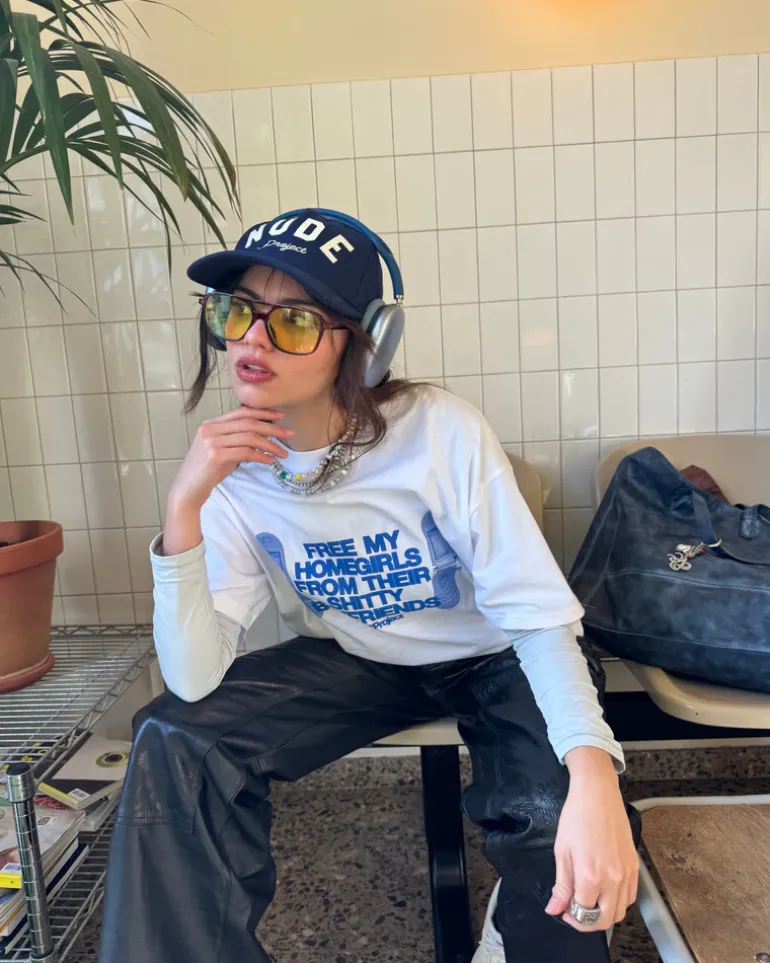 Camiseta Type Shit Blanca