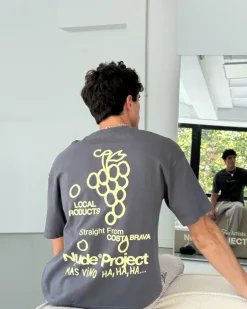 Camiseta Viña Gris Oscuro