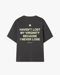 Camiseta Virginity Gris Oscuro