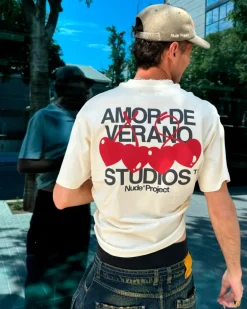 Camiseta Xoxo Blanco Crema