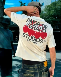 Camiseta Xoxo Blanco Crema