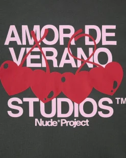 Camiseta Xoxo Gris Oscuro
