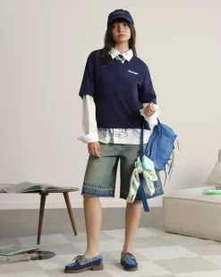 Camiseta Yate Azul Marino
