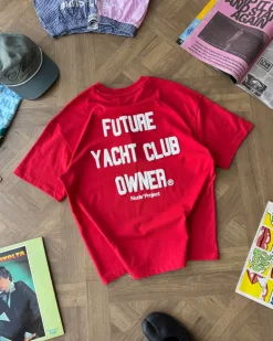 Camiseta Yate Rojo