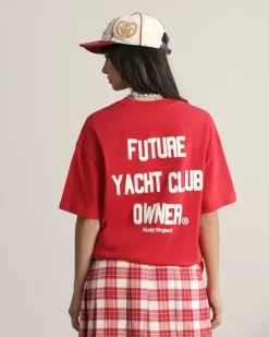 Camiseta Yate Rojo