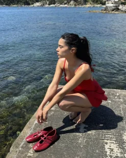 Camisole Dress Red