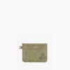 Canvas Cardholder Green