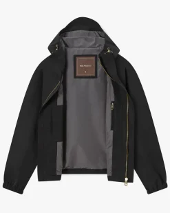Chaqueta Cortavientos Milestones Negra