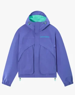 Chaqueta Cortavientos Milestones Azul