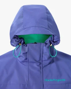 Chaqueta Cortavientos Milestones Azul