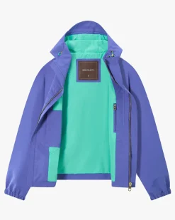 Chaqueta Cortavientos Milestones Azul