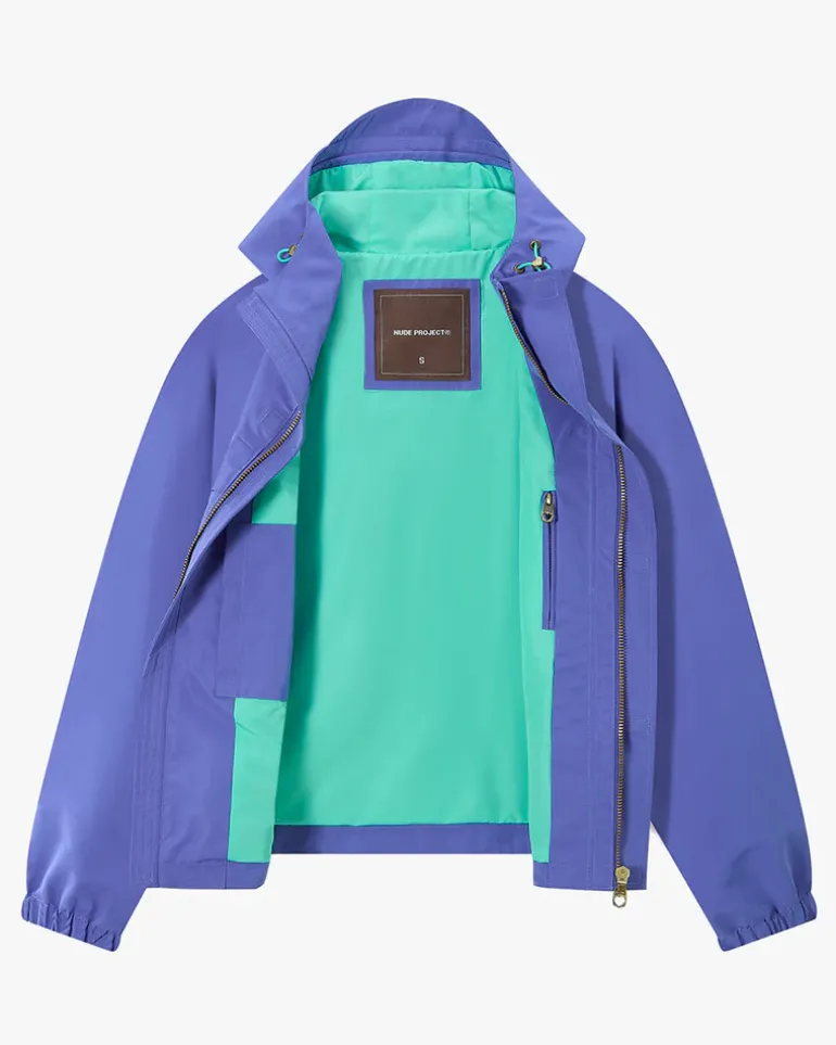 Chaqueta Cortavientos Milestones Azul