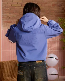 Chaqueta Cortavientos Milestones Azul