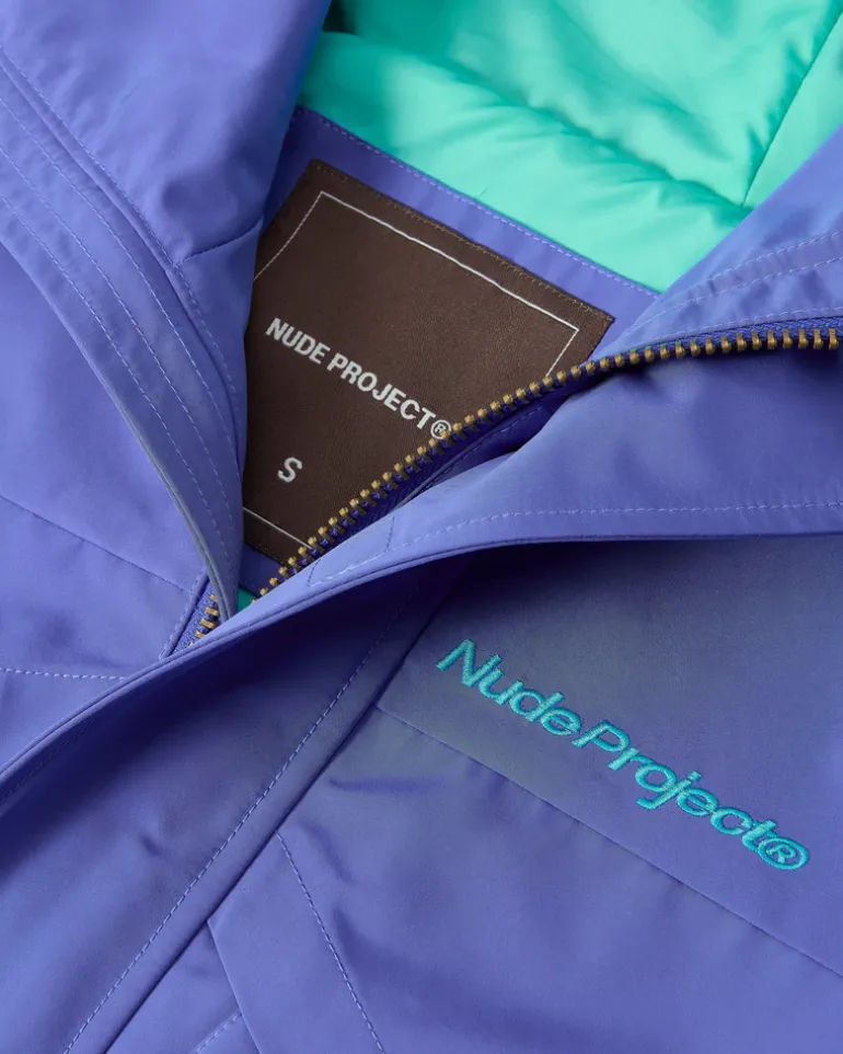Chaqueta Cortavientos Milestones Azul