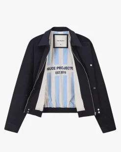 Chaqueta Flap Twill Azul Marino